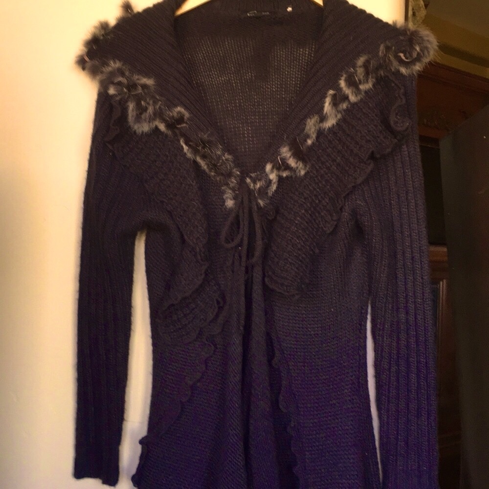 NWOT long knit sweater